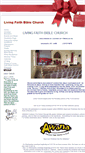 Mobile Screenshot of livingfaithbible.net